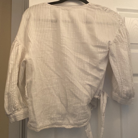 Cute Zara Wrap Shirt - Picture 3 of 3